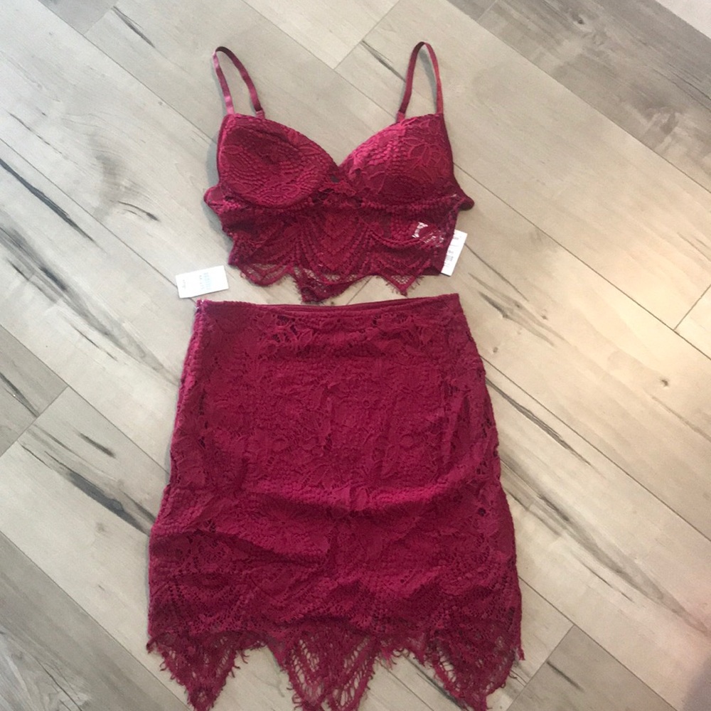2 piece going out outfit brand new